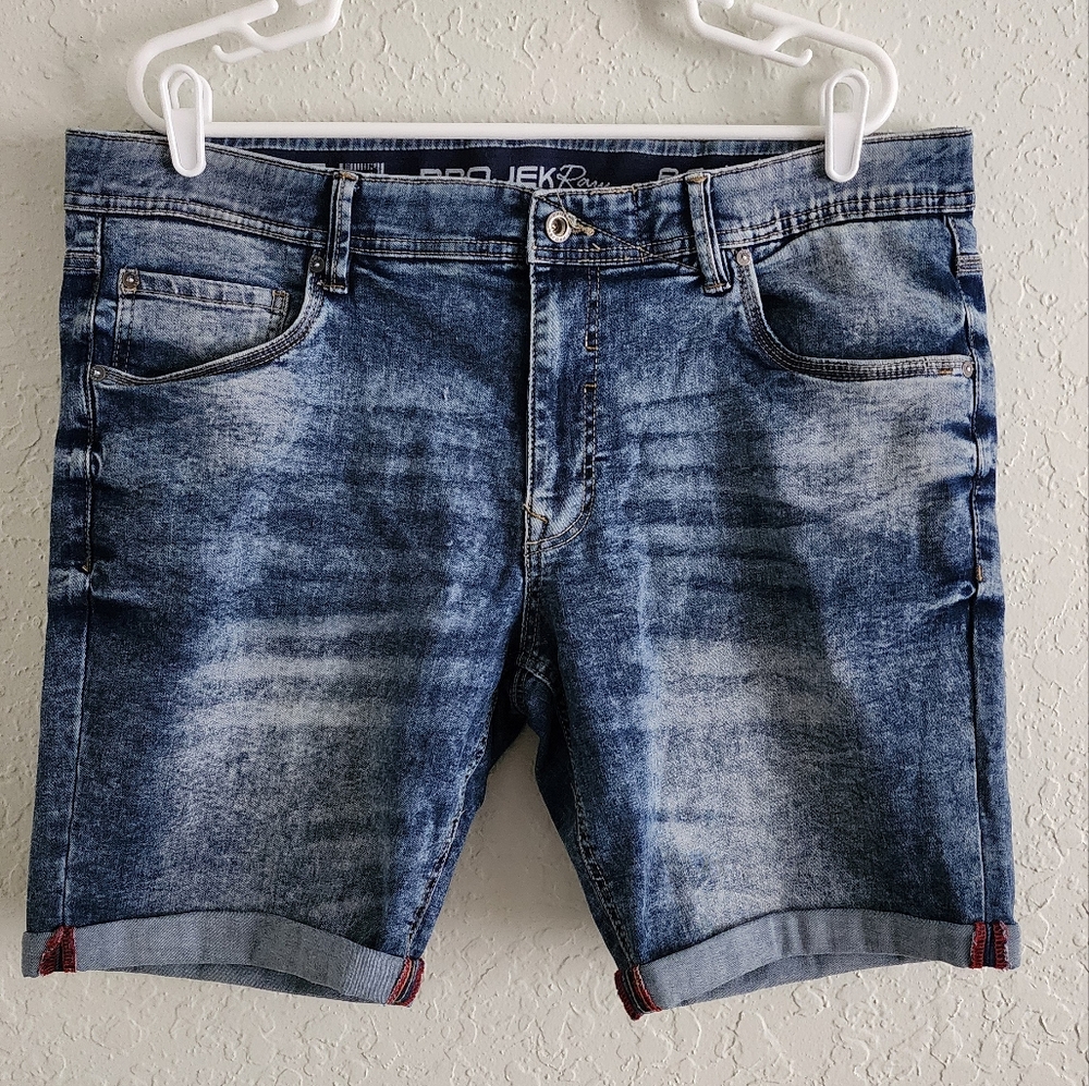 Projek Raw Denim Jean Shorts